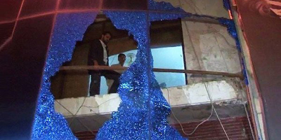 Cracker hurled at Din News Lahore office, three injured